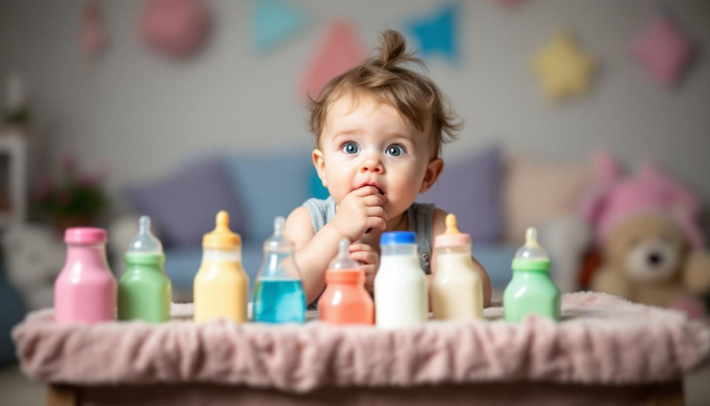 Comment interpréter les réactions de bébé à différents types de lait ?