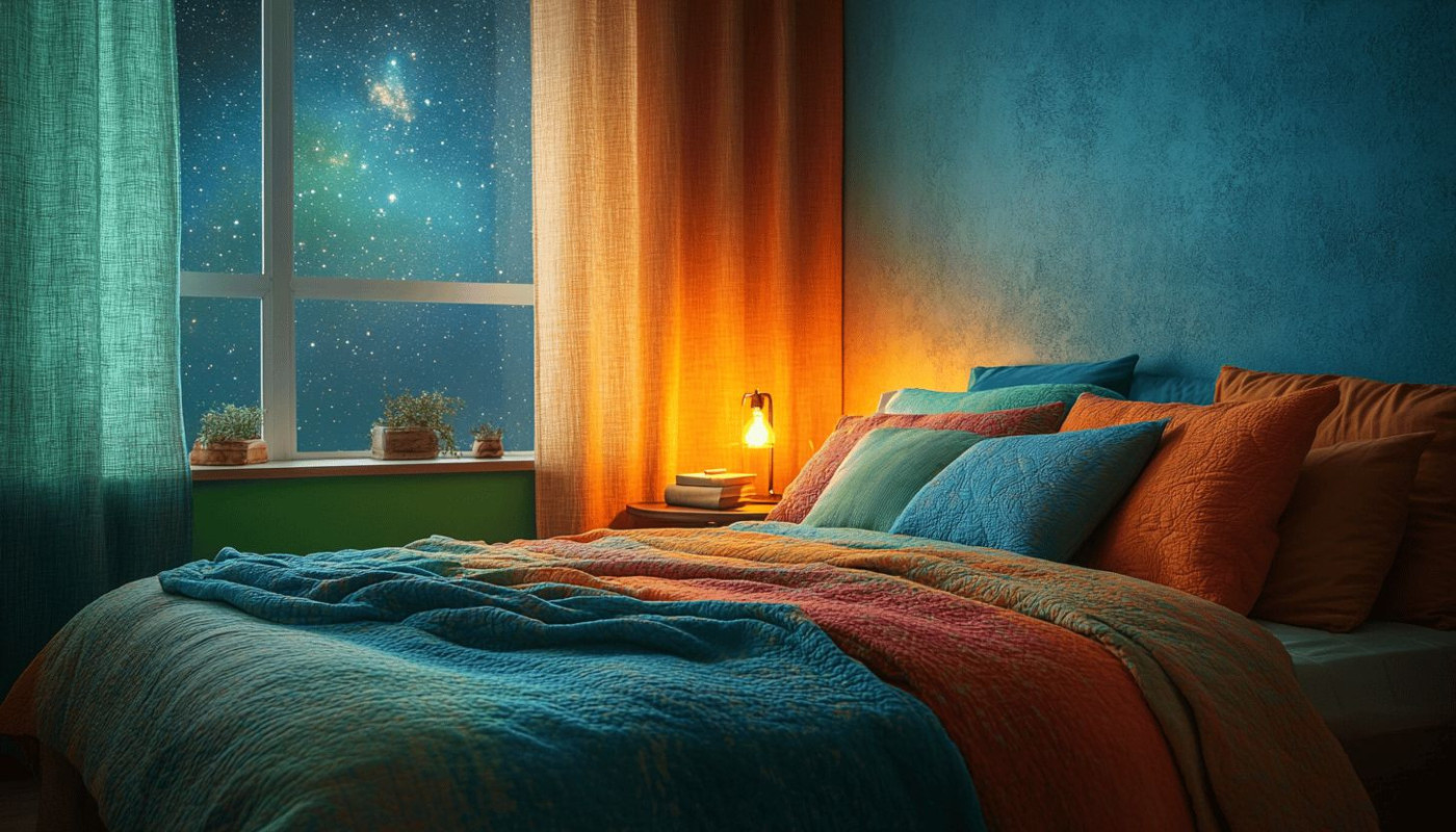 Explorer les effets des couleurs de chambre sur la qualité du sommeil